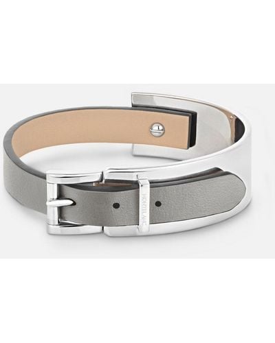 Montblanc Bracelet Wrap Me, Adjustable Size - Sling Bags - Metallic