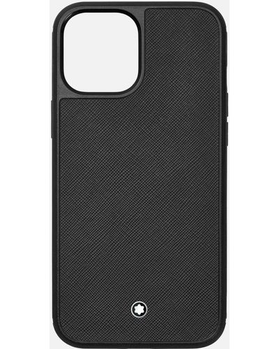 Montblanc Sartorial Hard Phone Case Für Das Apple Iphone 12 Pro Max - Schwarz