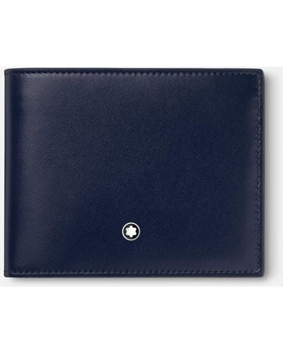 Montblanc Meisterstück Brieftasche 6 Cc - Blau