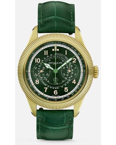 Montblanc 1858 The Unveiled Timekeeper Minerva Limited Edition - Green