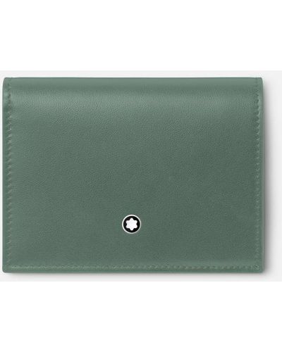 Montblanc Soft Nano Continental Wallet - Green