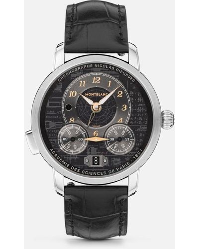 Montblanc Star Legacy Nicolas Rieussec Chronograph 43mm Meisterstück 100 Years Limited Edition - Black