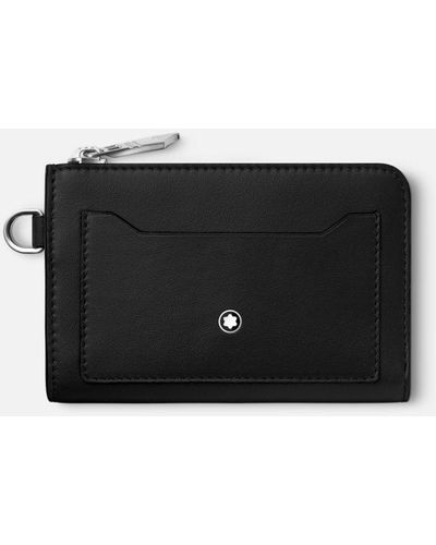 Montblanc Meisterstück Key Pouch With 4cc - Card Holders - Black