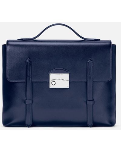 Montblanc Meisterstück Neo Briefcase - Briefcases - Blue