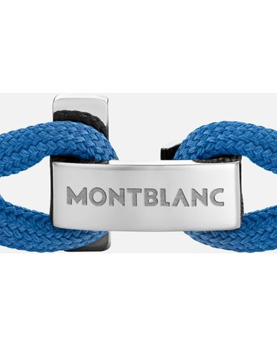 Montblanc Bracelet T-hook - Bleu