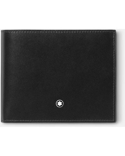 Montblanc Meisterstück Wallet 10cc With Coin Case - Black