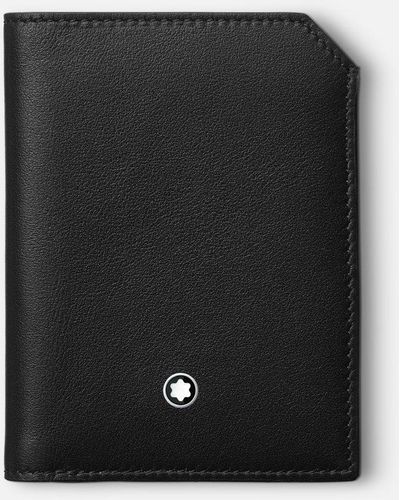 Montblanc Soft Mini Wallet 4cc - Black