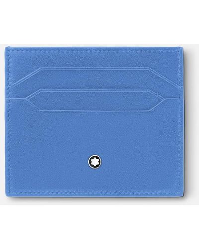 Montblanc Meisterstück Card Holder 6cc - Card Cases - Blue