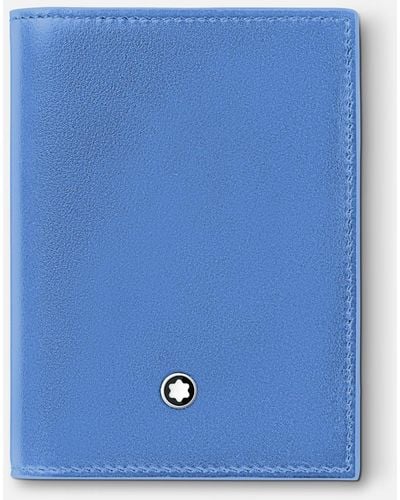Montblanc Meisterstück Portatarjetas Para 4 tarjetas - Azul