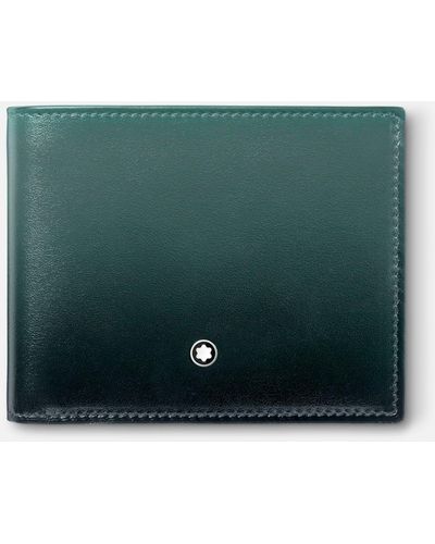 Montblanc Meisterstück Brieftasche 6 Cc - Grün