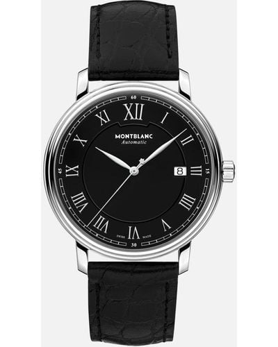 Montblanc Tradition Automatic Date - Schwarz