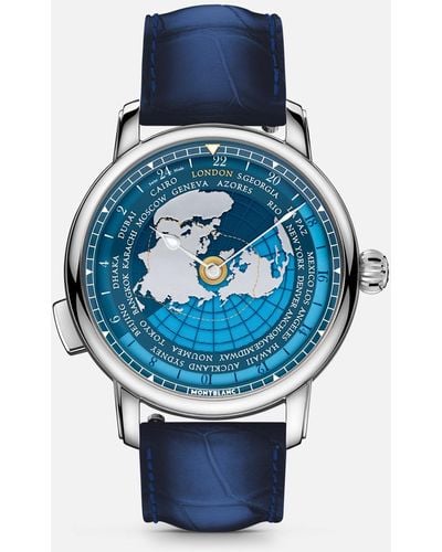 Montblanc Star Legacy Orbis Terrarum Around The World In 80 Days Limited Edition - Blau