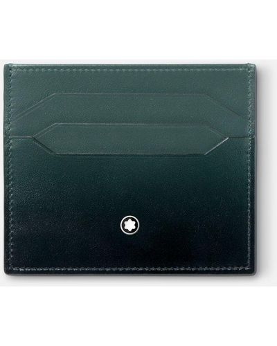 Montblanc Meisterstück Card Holder 6cc - Green