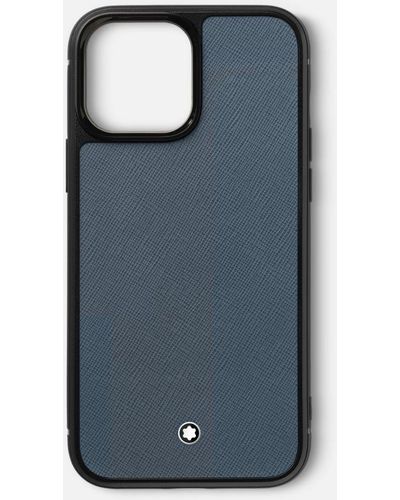 Montblanc Sartorial Hard Phone Case Für Das Apple Iphone 13 Pro Max - Blau
