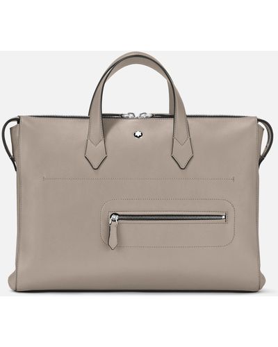 Montblanc Borsa Portadocumenti Sottile Soft - Neutro