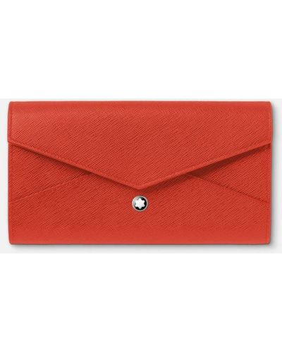 Montblanc Sartorial Continental Wallet - Wallets - Red
