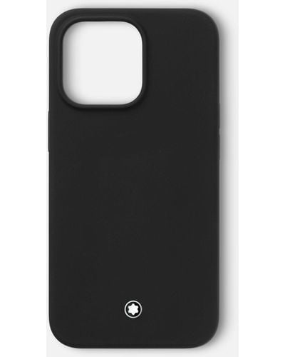Montblanc Étui Rigide Meisterstück Selection Pour Iphone Apple 13 Pro - Noir