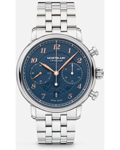 Montblanc Star Legacy Chronograph 42mm Limited Edition - Blue