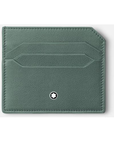 Montblanc Soft Portatarjetas Para 6 tarjetas - Verde