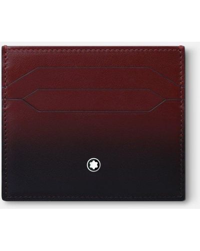 Montblanc Meisterstück Card Holder 6cc - Card Cases - Purple