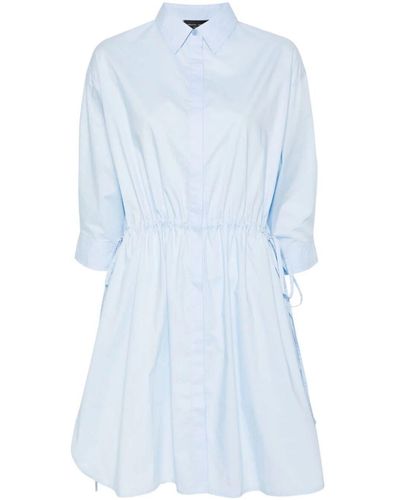 Roberto Collina Cotton Shirt Dress - Blue