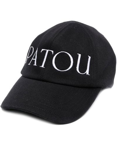 Patou Logo-embroidered Baseball Cap - Black
