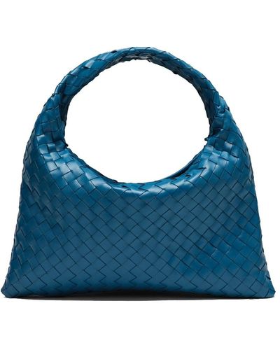 Bottega Veneta Small Hop Shoulder Bag - Blue