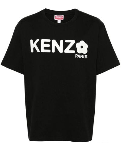 KENZO Boke Oversize T-Shirt - Black