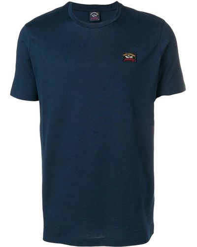 Paul & Shark T-Shirt Logo - Blu