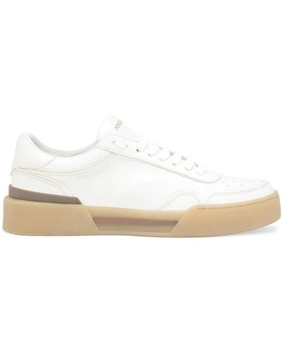 Dolce & Gabbana Palermo Low Top Trainers - White