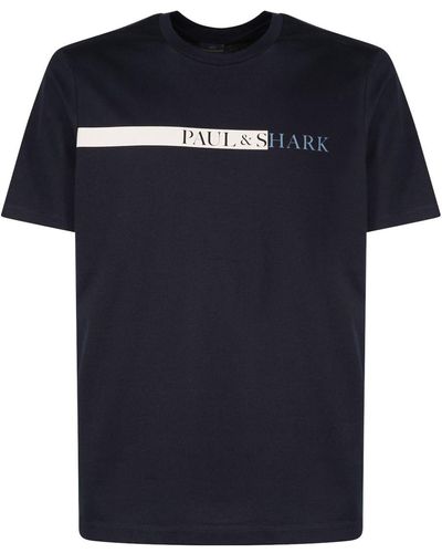 Paul & Shark Printed T-shirt - Blue