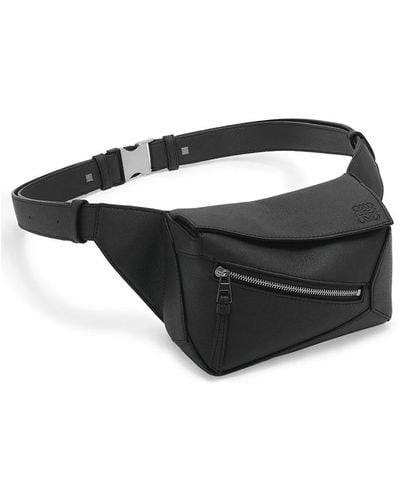 Loewe Mini Puzzle Belt Bag - Black
