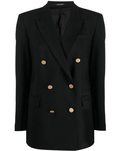 Tagliatore Jacket Clothing - Black