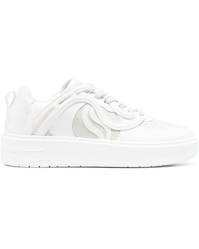 Stella McCartney Sneakers con inserti - Bianco