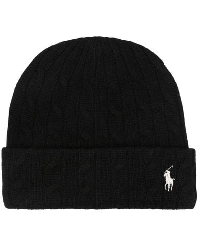 Polo Ralph Lauren Hat With Logo - Black