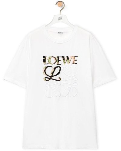 Loewe Relaxed Fit T-shirt - White