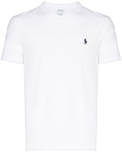 Polo Ralph Lauren T-shirt custom slim fit - Bianco