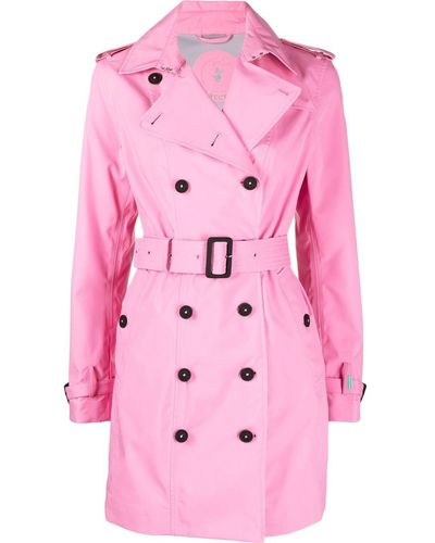 Save The Duck Trench Coat - Pink