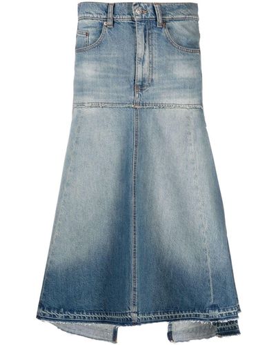 Victoria Beckham Victoria Beckham Denim Skirt Clothing - Blue
