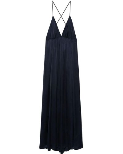 Zimmermann Silk Long Dress - Blue