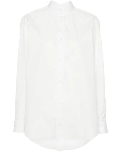 Fendi Poplin Cotton Shirt - White