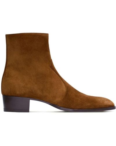 Saint Laurent Boots - Brown