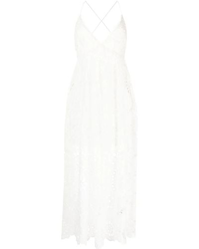 Zimmermann Lace Long Dress Clothing - White