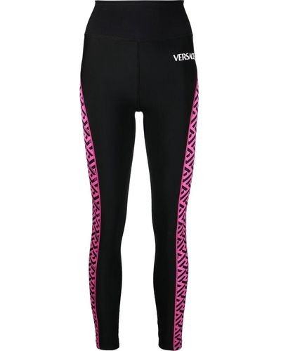 Versace Greca Signature Gym leggings - Black
