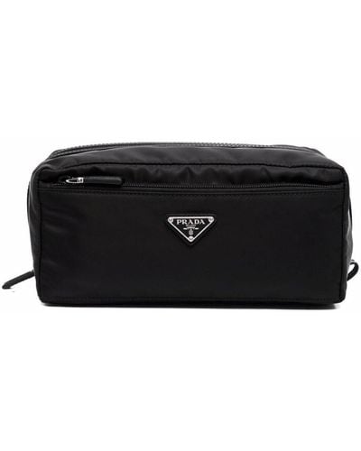 Prada Re-nylon Wash Bag - Black
