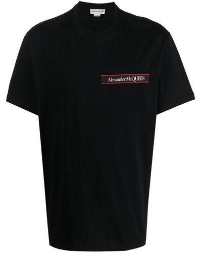 Alexander McQueen T-shirt a maniche corte - Nero