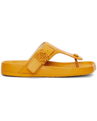 Loewe Ease Sandals - Yellow