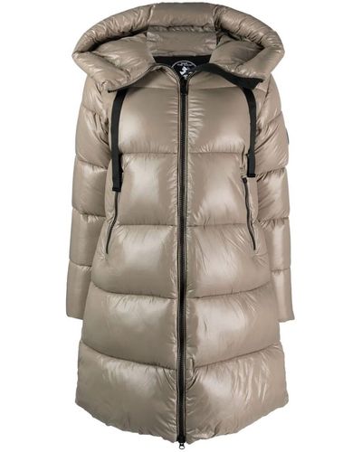 Save The Duck Isabel Hooded Puffer Coat - Gray