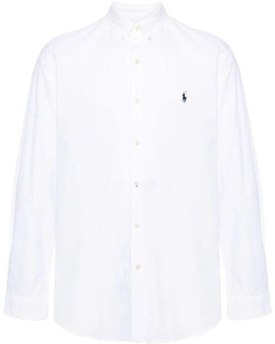 Polo Ralph Lauren Camicia Oxford Slim-fit - White