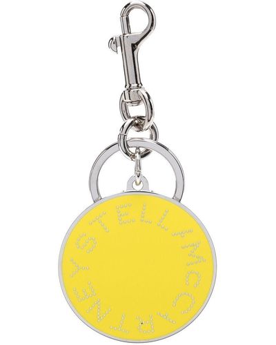 Stella McCartney Stella Logo Keyring - Yellow